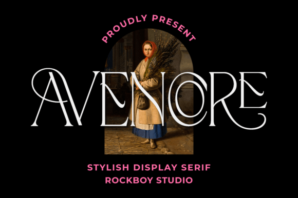 Avencore: A Clean Serif Font for Campaigns That Need Clear Messages