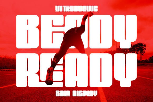 Beady Ready: A Bold Display Font for Editorial Impact