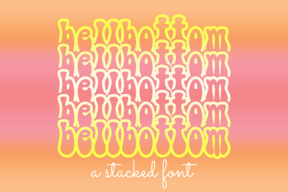 Bellbottom: A Groovy Display Font for Bold Branding