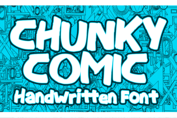 Chunky Comic Font Review for Handmade Products and Creative Branding