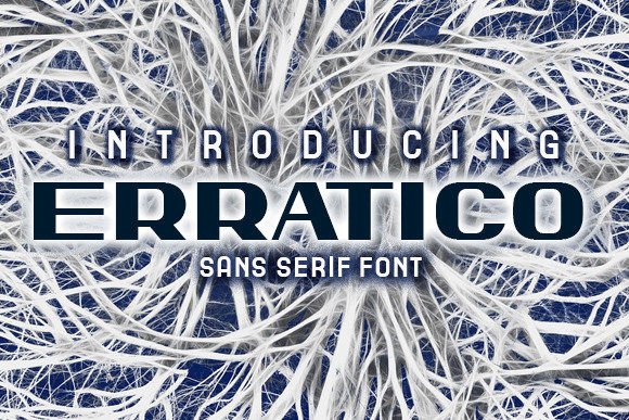Erratico Font: A Display Typeface Perfect for Web and Print