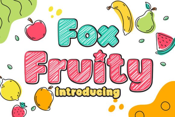 Fox Fruity Display Font for Playful Digital Brand Projects