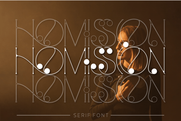 Homission Font: Bold Display Typeface for Engaging Web Layouts
