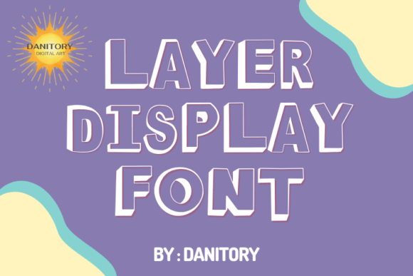 Layer Display Font for Fun & Natural Branding