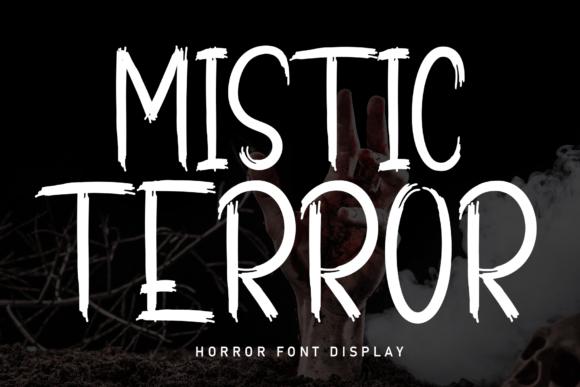 Mistic Terror: A Display Font for Horror-Themed Branding