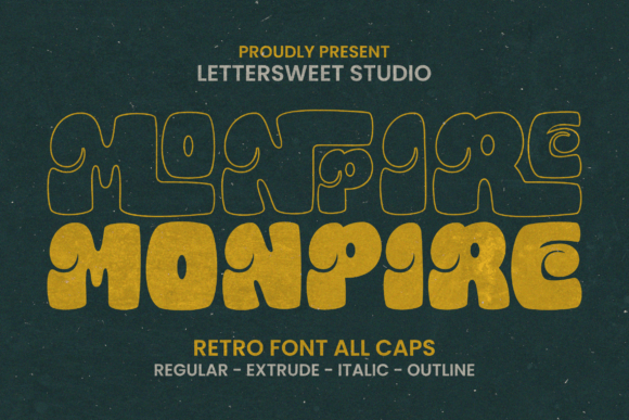 Monpire Display Font for Standout Marketing Campaigns