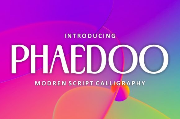 Phaedoo Display Font: A Small Business Branding Tool for Magazines and Crafts