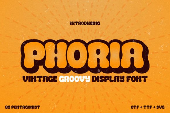 Phoria Font Brings Retro Charm to Small Business Branding
