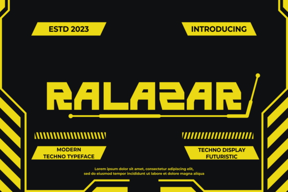 Ralazar Font Review: A Bold Display Typeface for Modern Brands