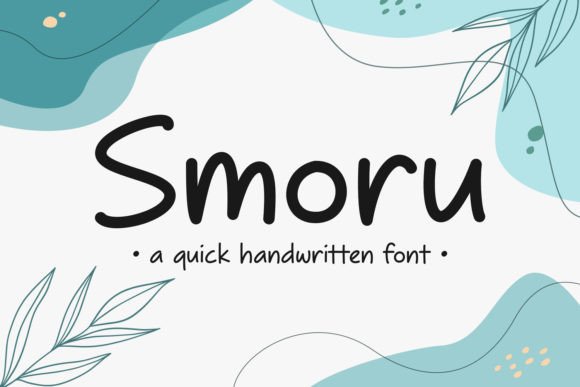 Smoru Quick Handwritten Font for Crafters and Sellers
