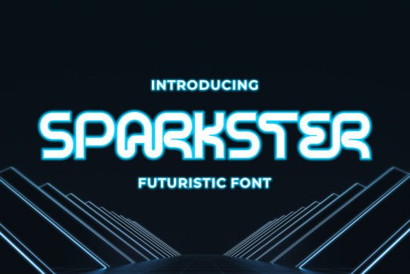 Sparkster: A Futuristic Display Font for Editorial and Publishing Design