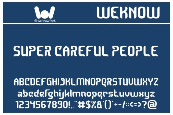 Super Careful People: A Web Designer's Review of This Fancy Display Font