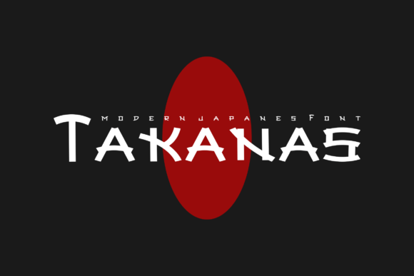 Takanas: A Bold Display Font for Authentic Brand Design
