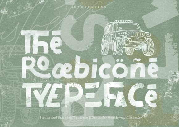 The Rooebicone Display Font for Scroll-Stopping Brand Content